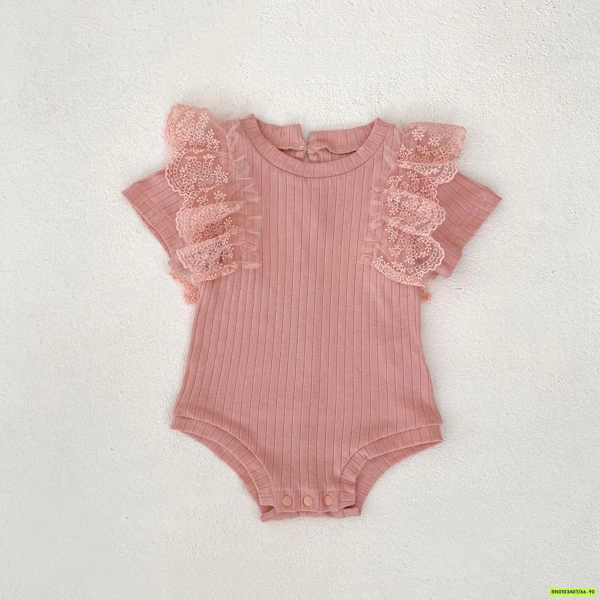 BODY GÂN HỒNG PHỐI REN ENGEPAPA