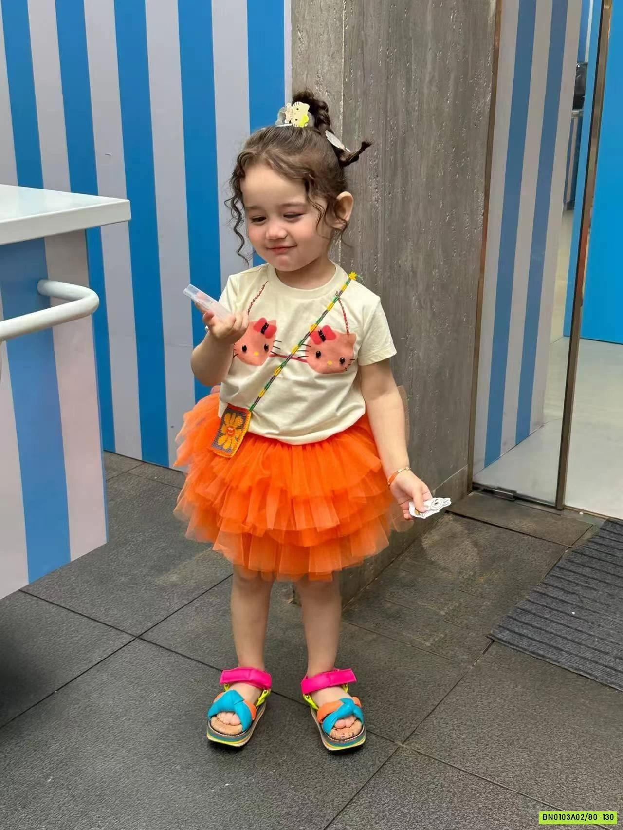 SÉT VÁY TUTU MÈO CAM 2 CHI TIẾT