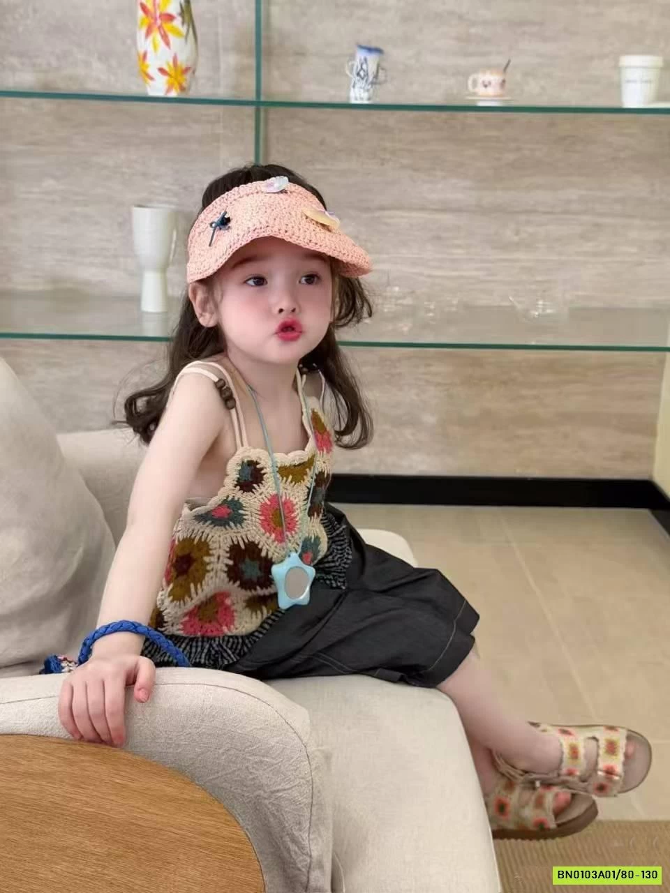 ÁO 2 DÂY HOA MIX SHORT LỬNG