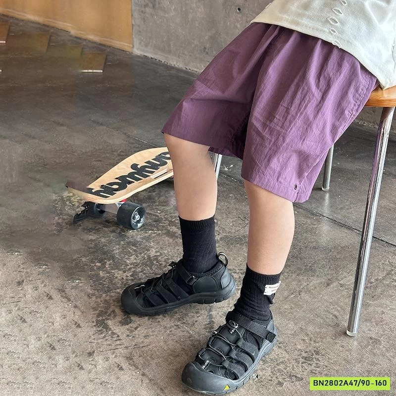 SHORT GIÓ TRƠN MÀU TÚI SAU 25B136 AMBB