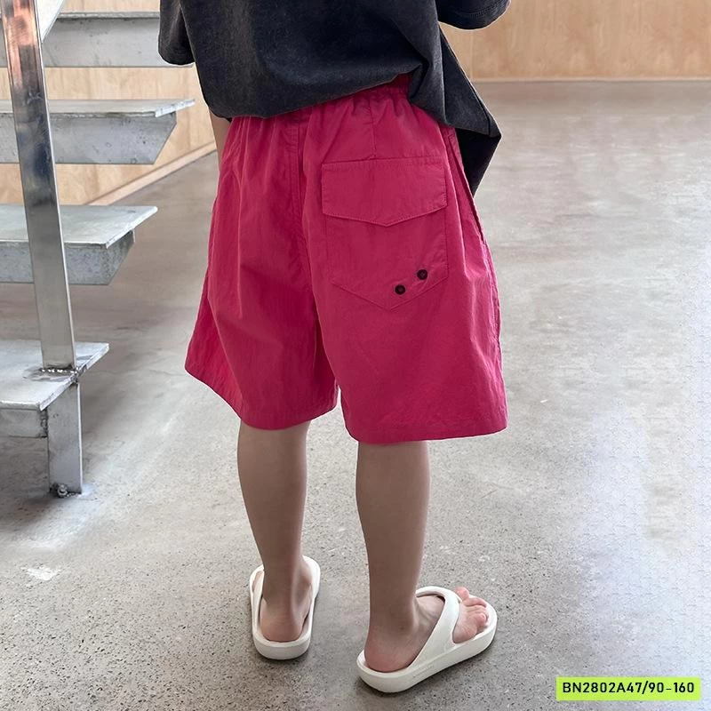 SHORT GIÓ TRƠN MÀU TÚI SAU 25B136 AMBB