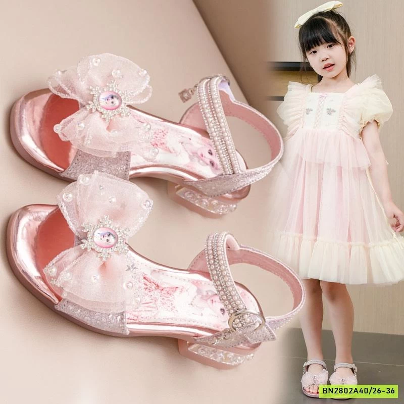 SANDAL ELSA NƠ QUAI ĐÁ