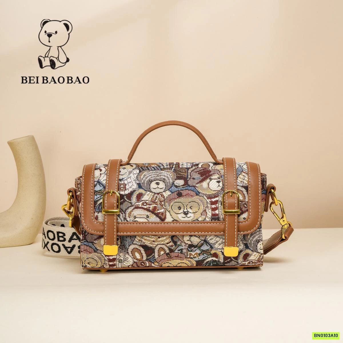 TÚI ĐEO CHÉO GẤU BEIBAOABO