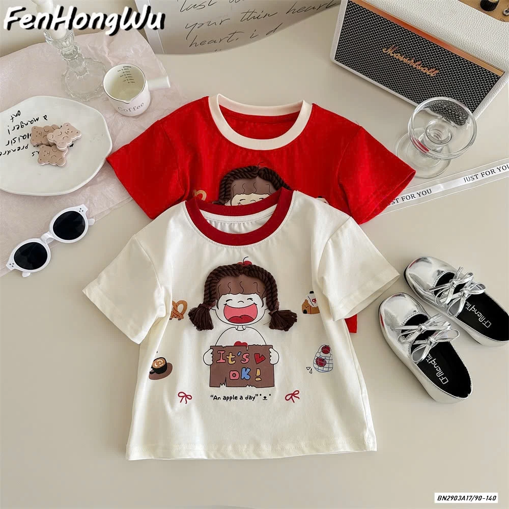 ÁO THUN BÉ GÁI DỄ THƯƠNG