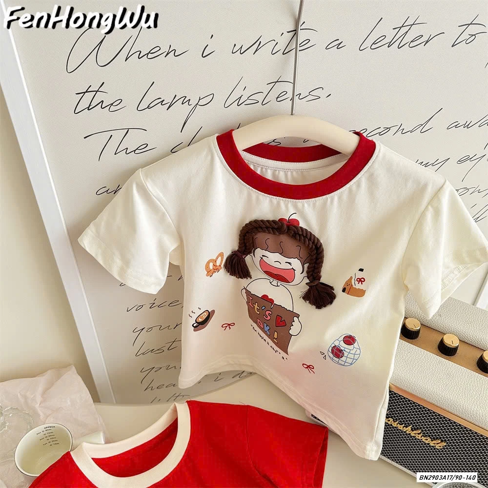 ÁO THUN BÉ GÁI DỄ THƯƠNG