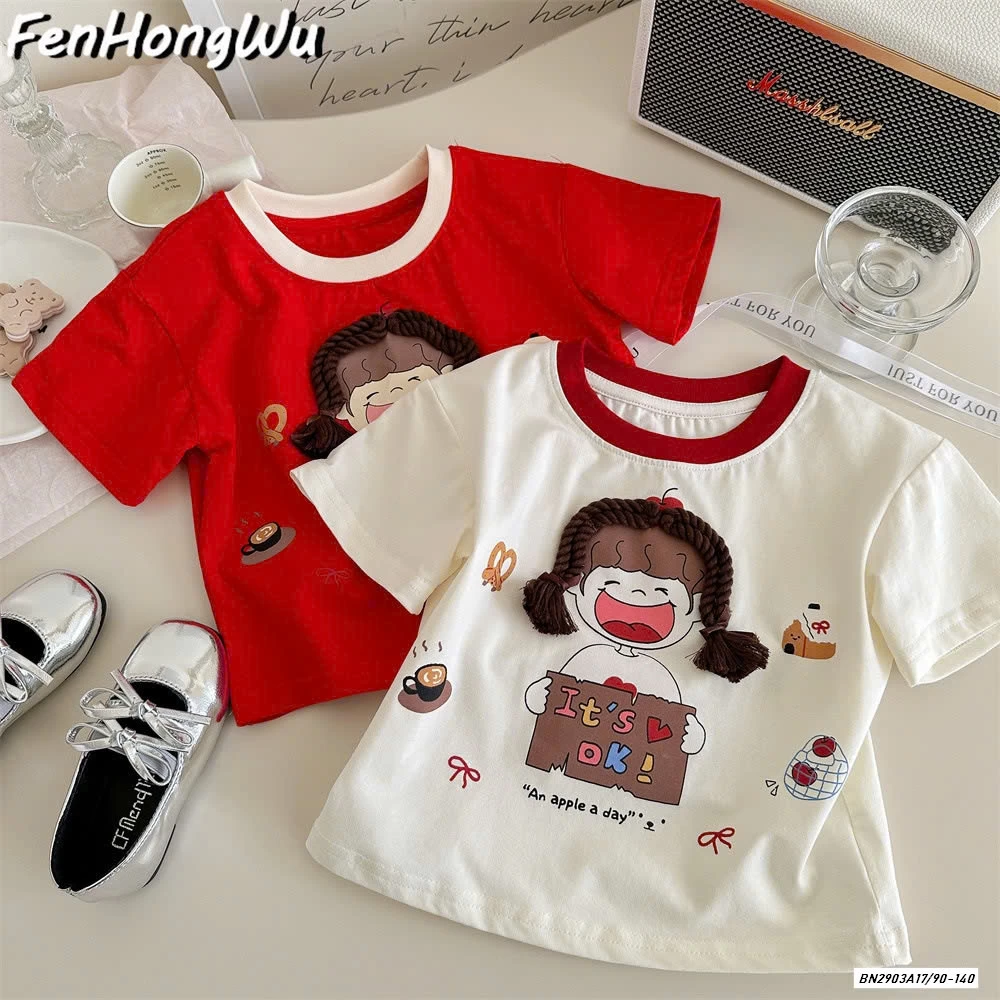 ÁO THUN BÉ GÁI DỄ THƯƠNG