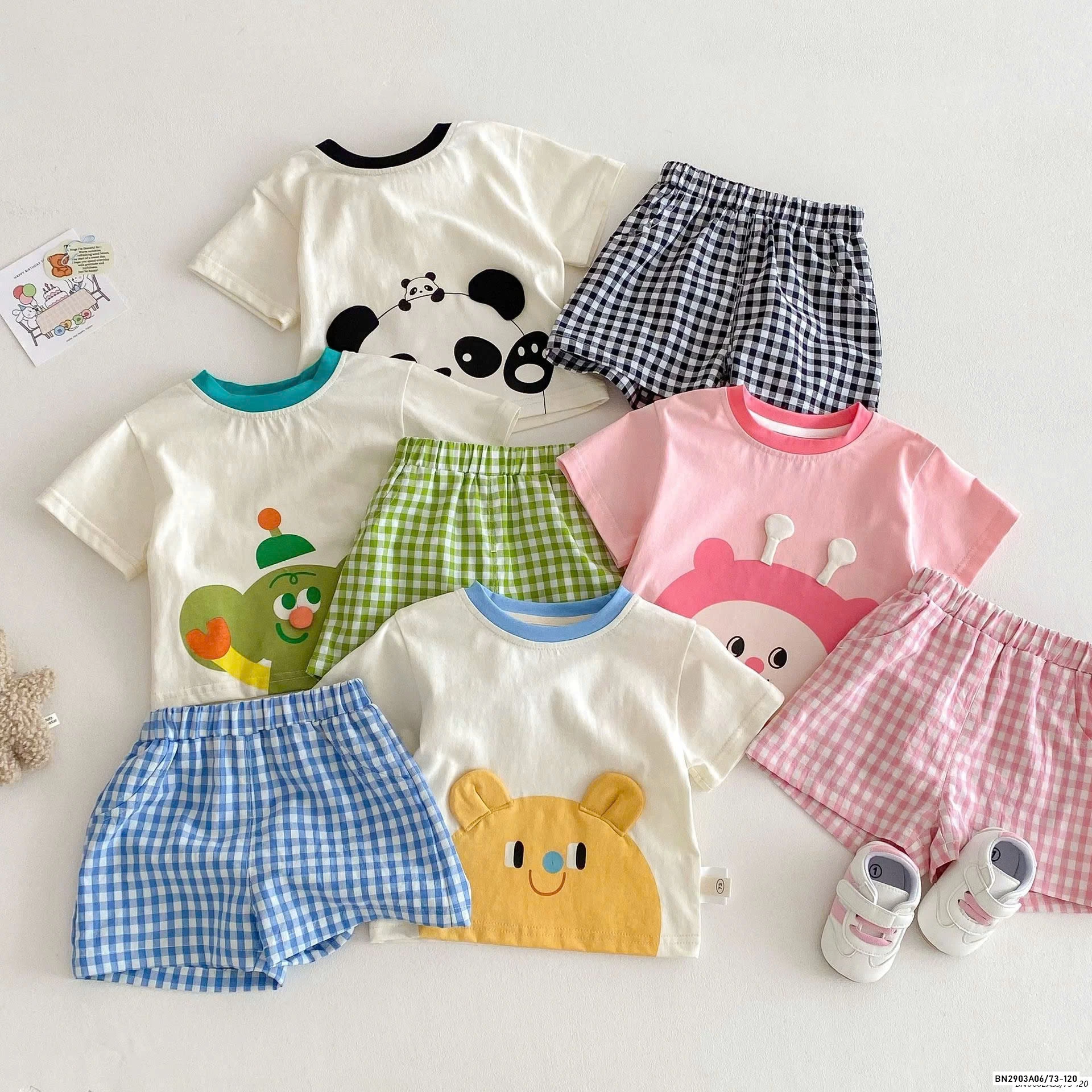 SÉT BỘ THÚ CƯNG QUẦN CARO