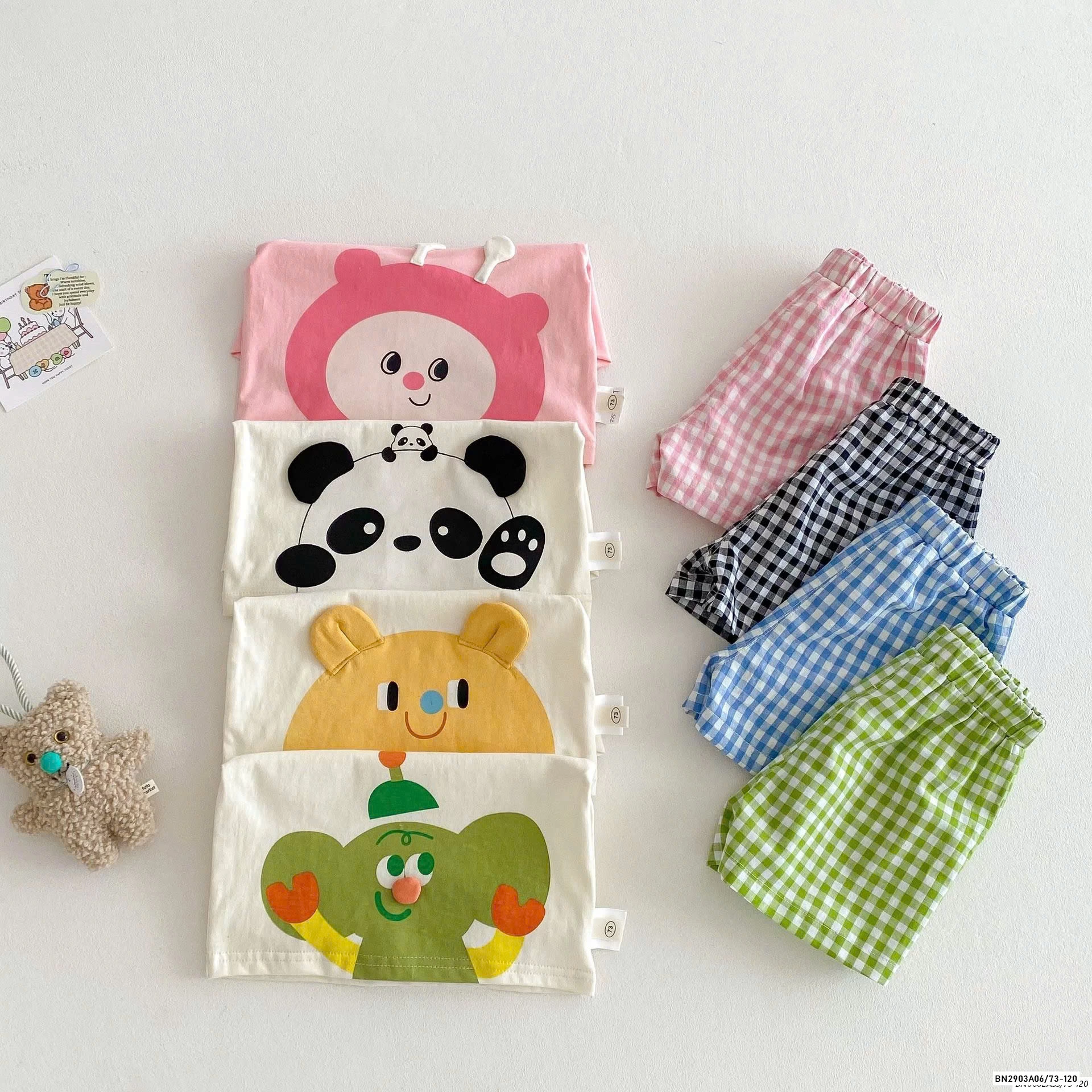 SÉT BỘ THÚ CƯNG QUẦN CARO