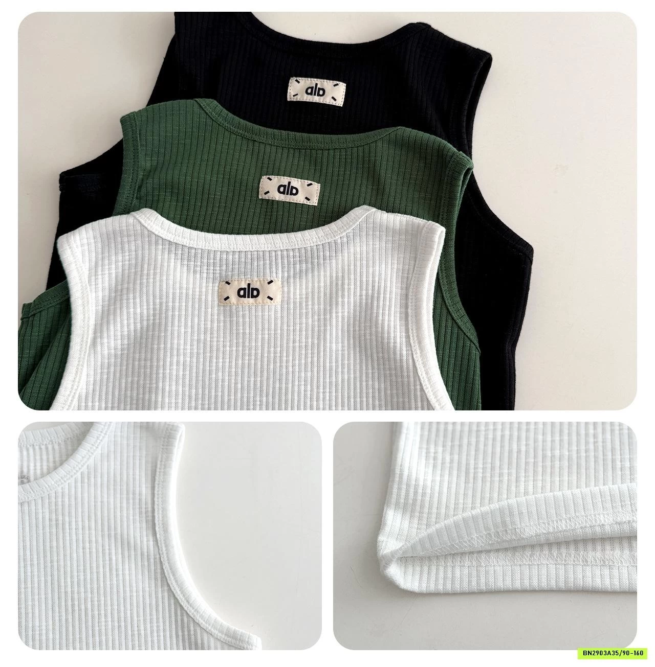 ÁO SÁT NÁCH GÂN AOAOKIDS