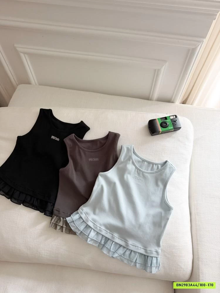 ÁO SÁT NÁCH VIỀN REN 26A054 AMBB