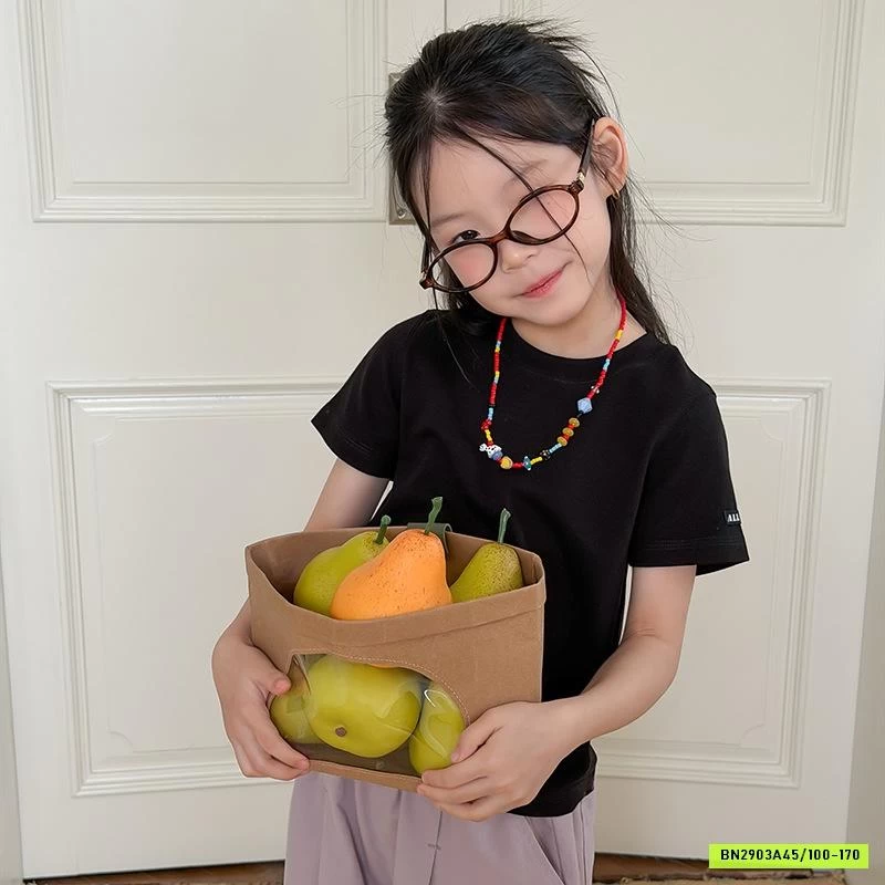 ÁO THUN CỔ TRÒN BASIC 26A195 AMBB