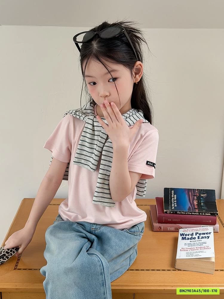 ÁO THUN CỔ TRÒN BASIC 26A195 AMBB