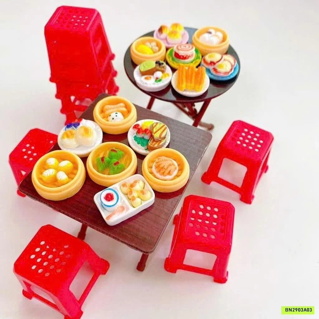 BỘ ĐỒ CHƠI QUÁN ĂN 28 CHI TIẾT