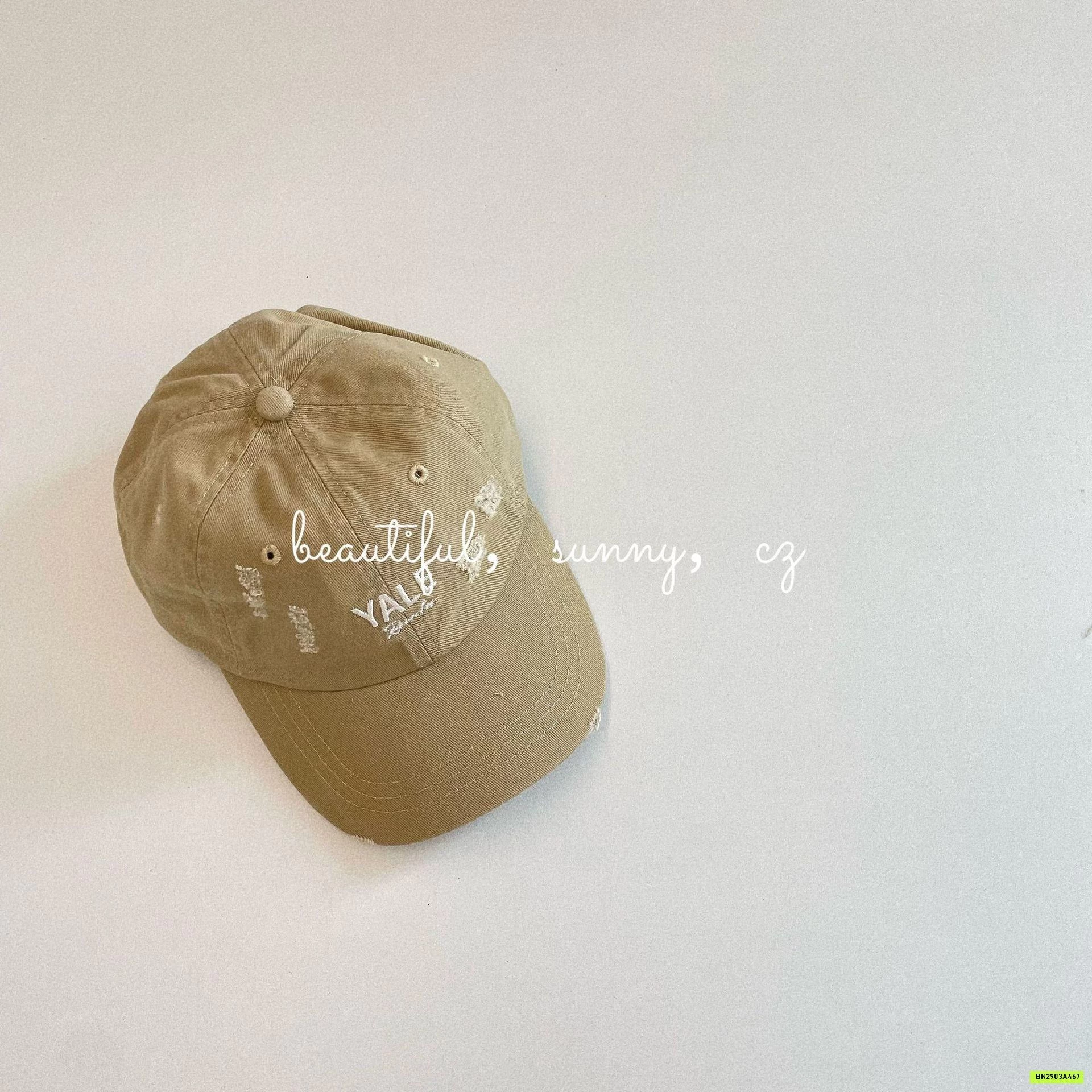 MŨ KẾT THÊU CHỮ YALE