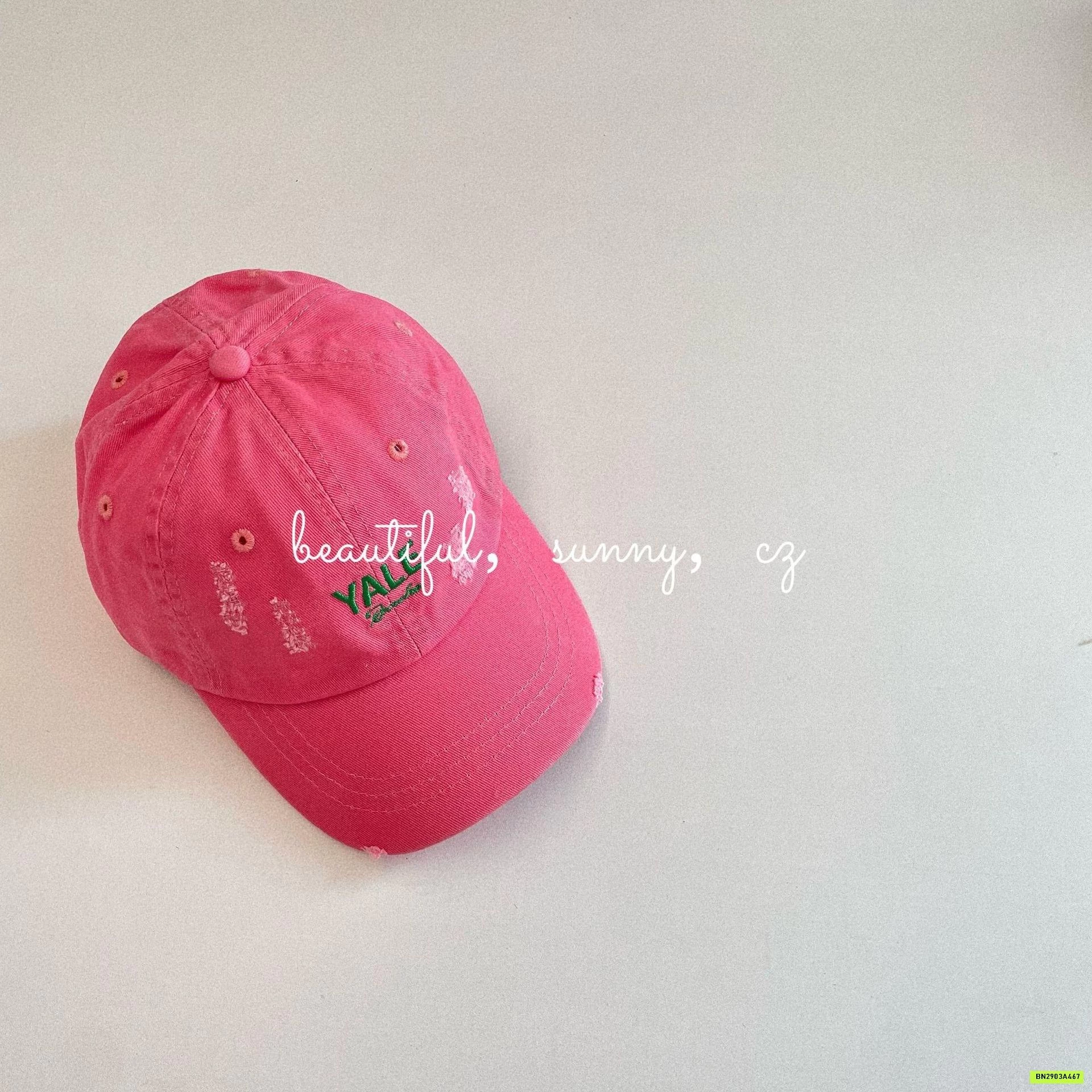 MŨ KẾT THÊU CHỮ YALE