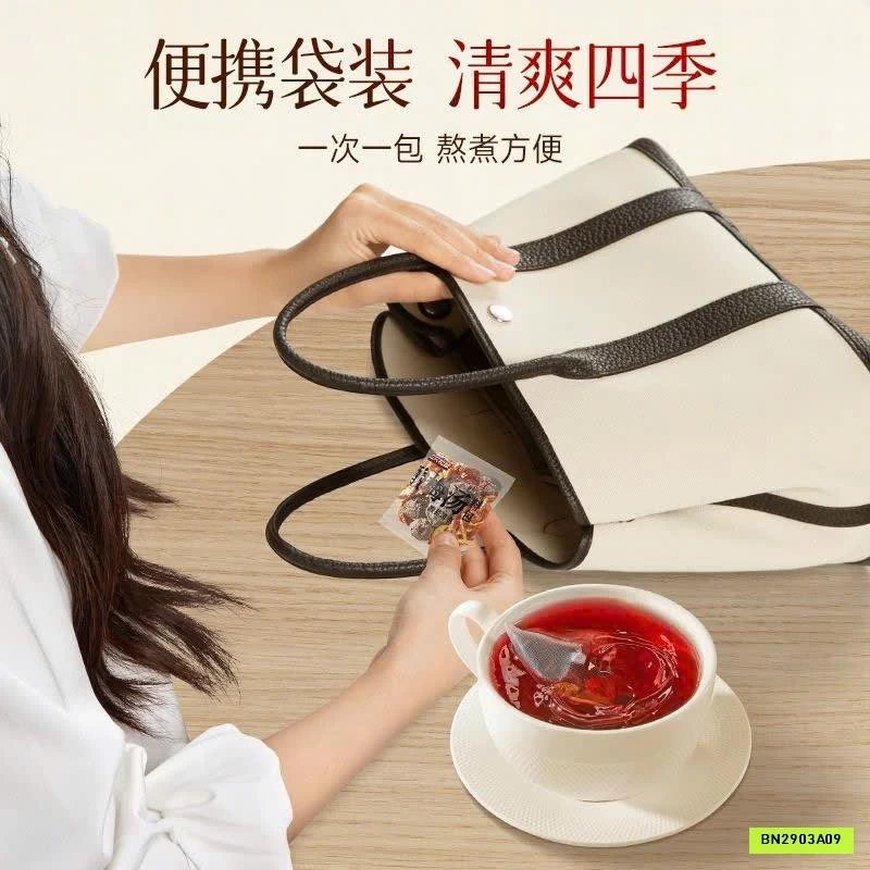 SÉT 2 TÚI TRÀ MẬN CAM THẢO ĐƯỜNG PHÈN