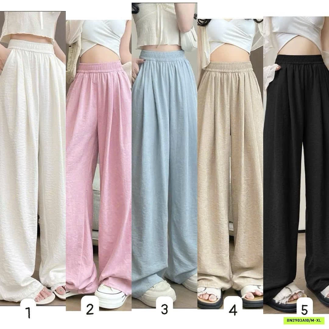 QUẦN ỐNG RỘNG MÁT MỀM MỊN