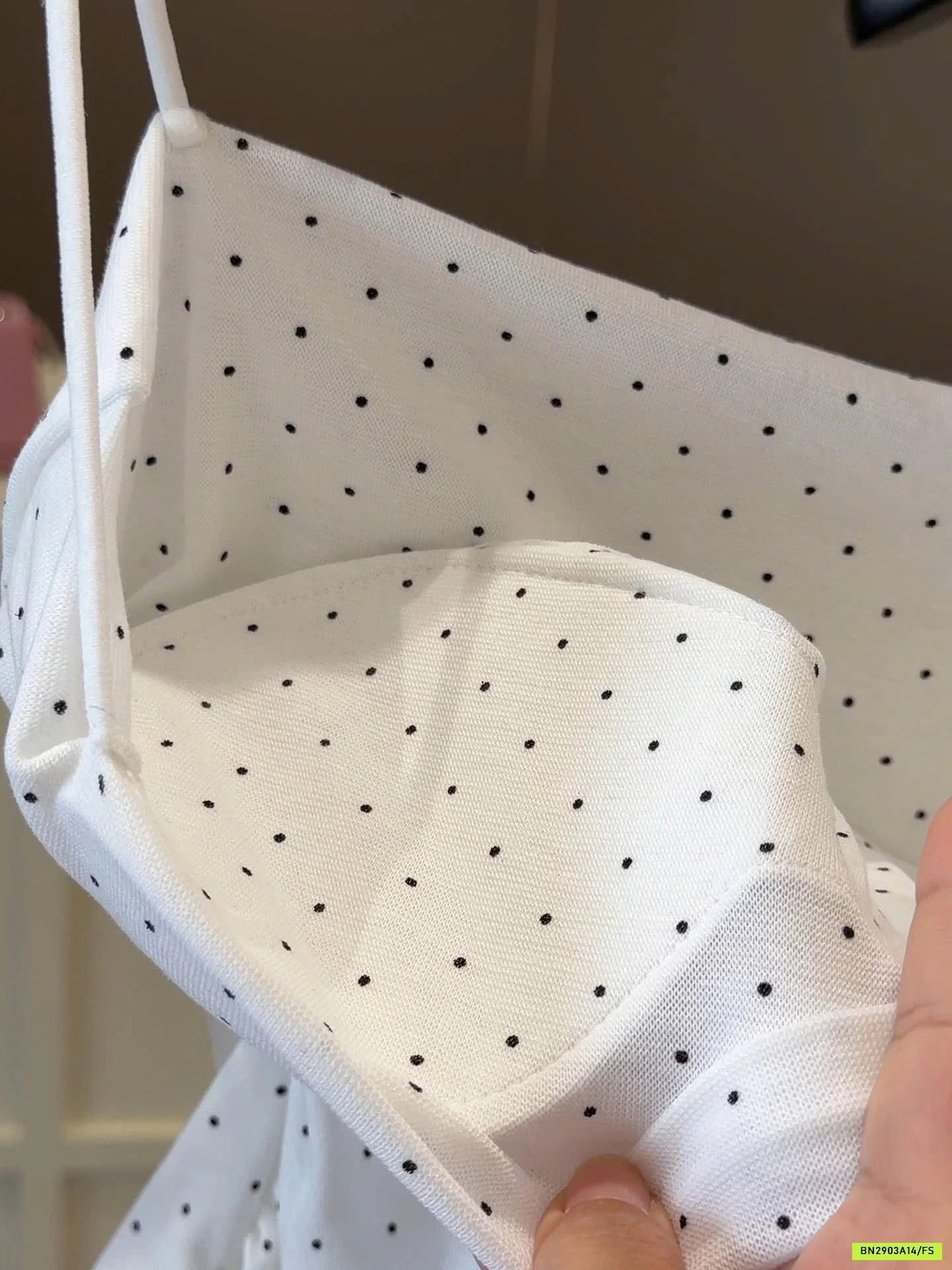 ÁO HAI DÂY CHẤM BI ANNA