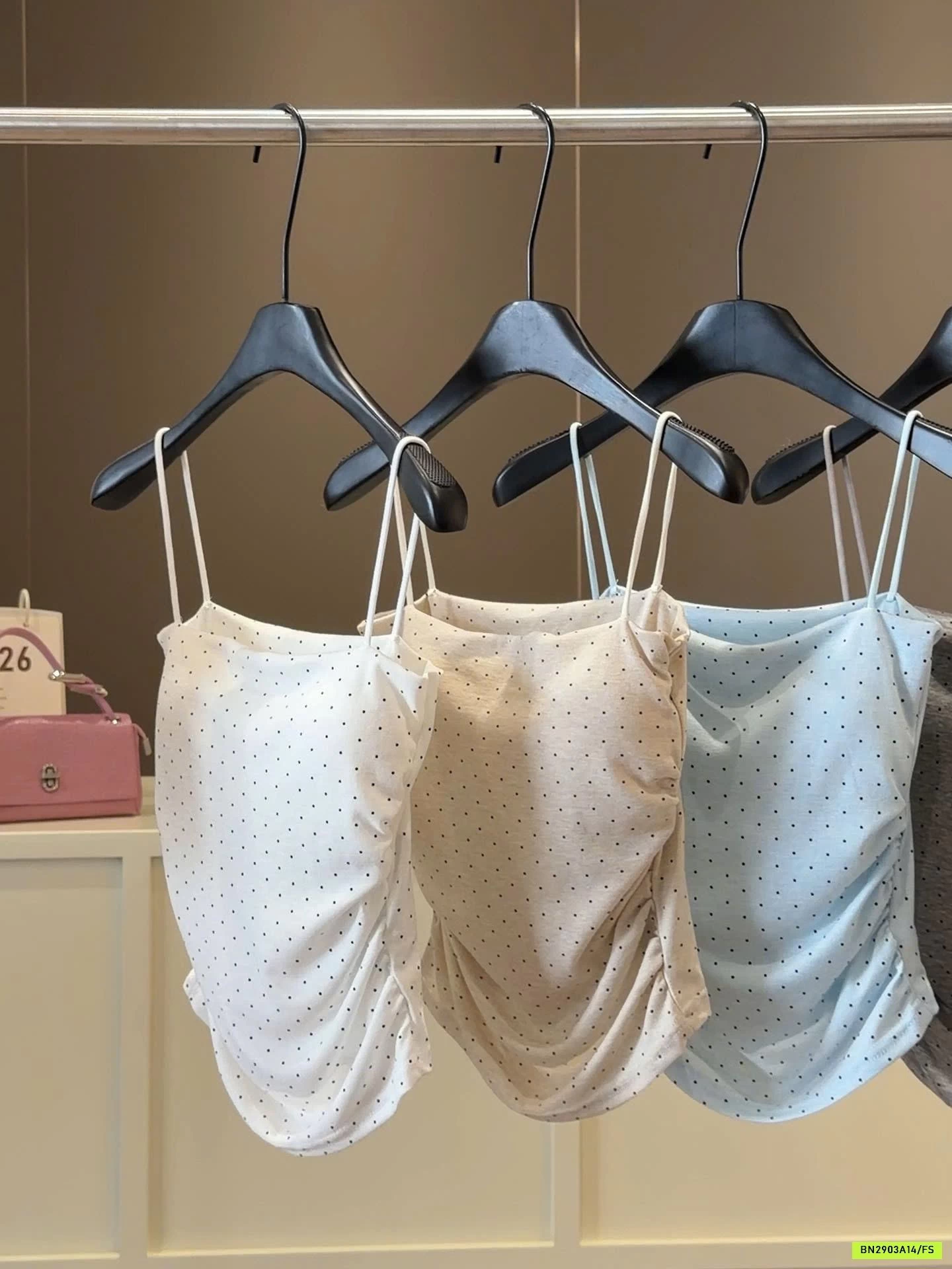 ÁO HAI DÂY CHẤM BI ANNA