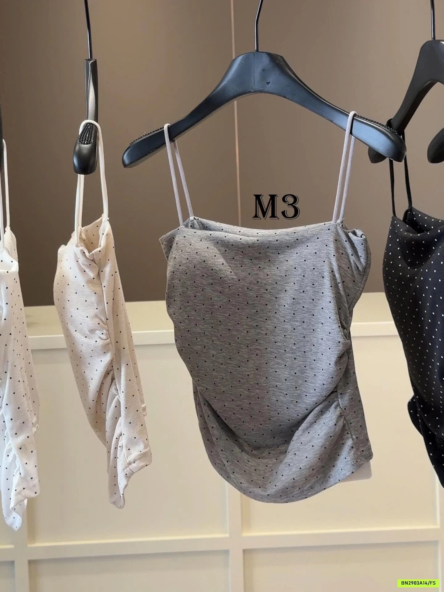 ÁO HAI DÂY CHẤM BI ANNA