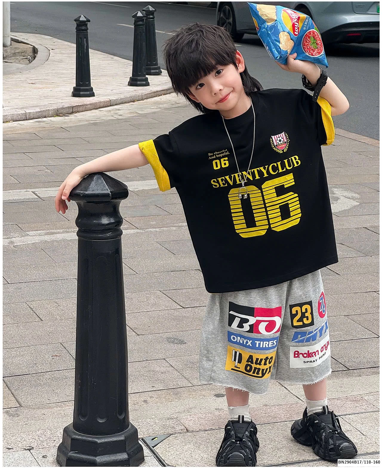 ÁO THUN THỂ THAO SỐ 06 VIỀN VÀNG