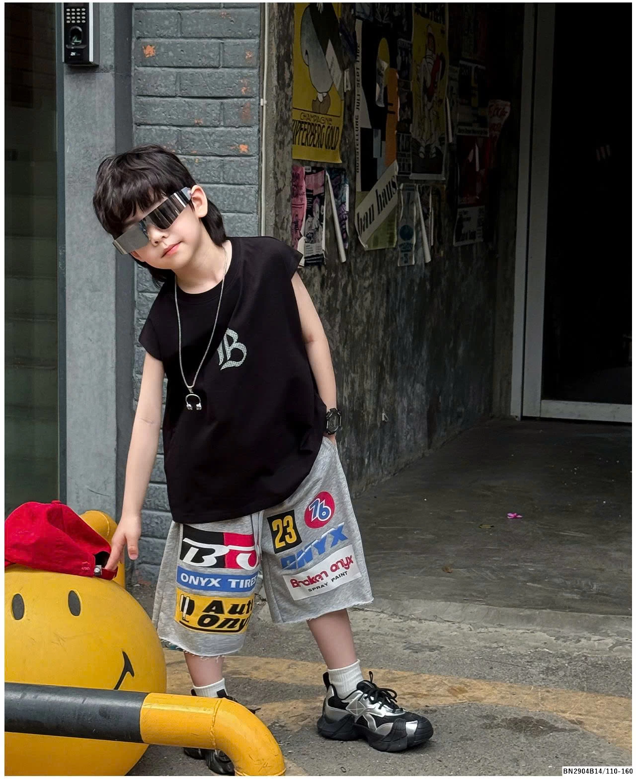 ÁO TANKTOP IN HÌNH CHỮ B