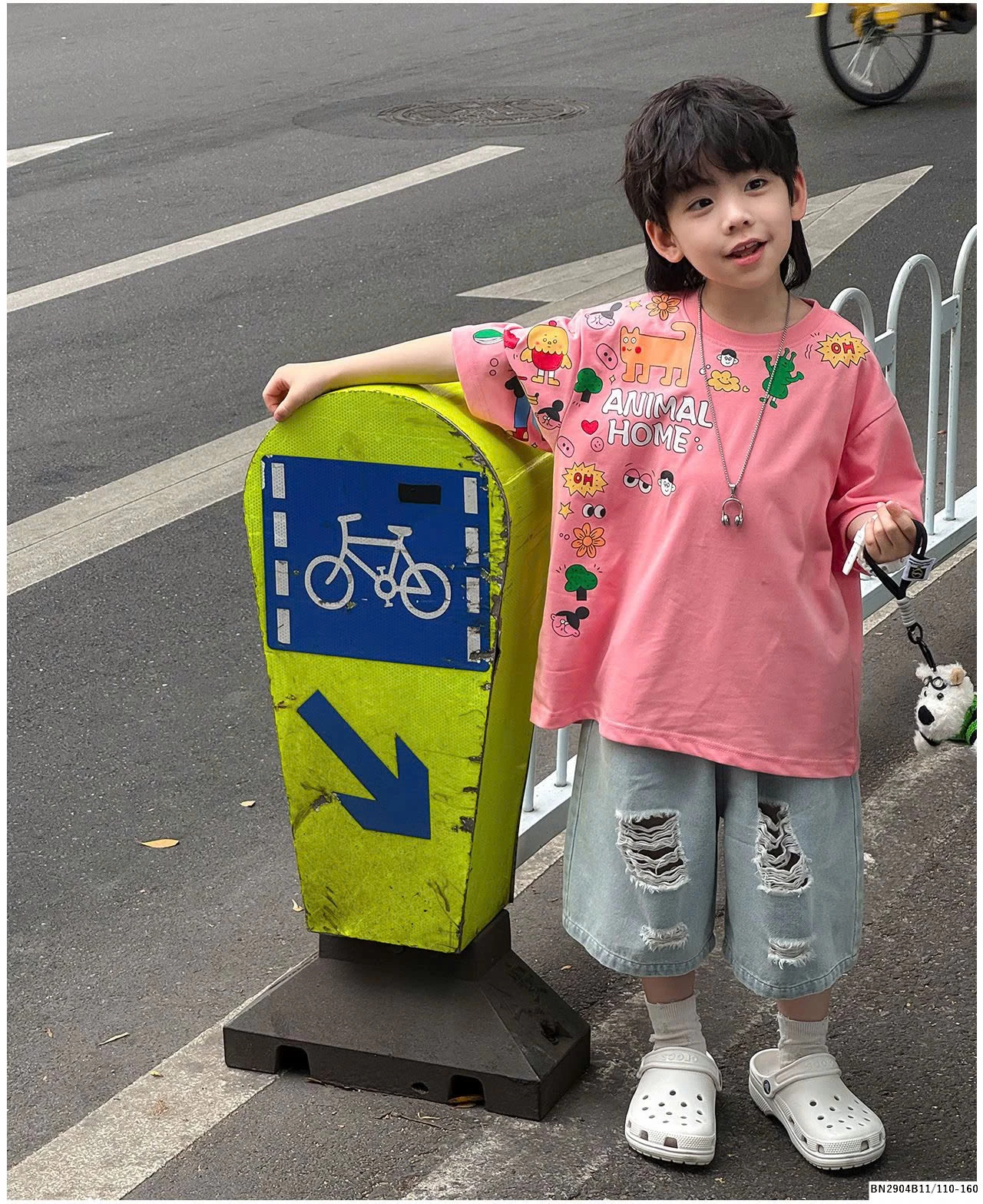 ÁO THUN HỒNG HOẠT HÌNH