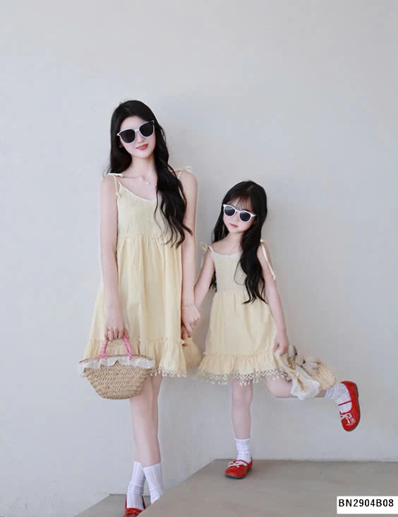 ĐẦM 2 DÂY MẸ BÉ