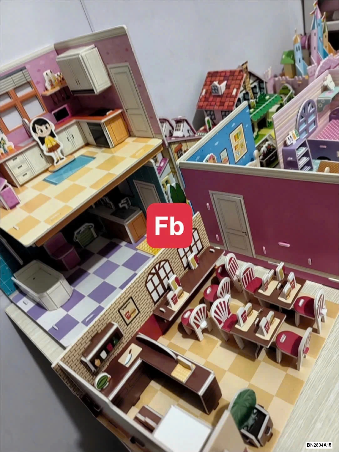 MÔ HÌNH LẮP GHÉP ĐỒ CHƠI CHƠI BÉ