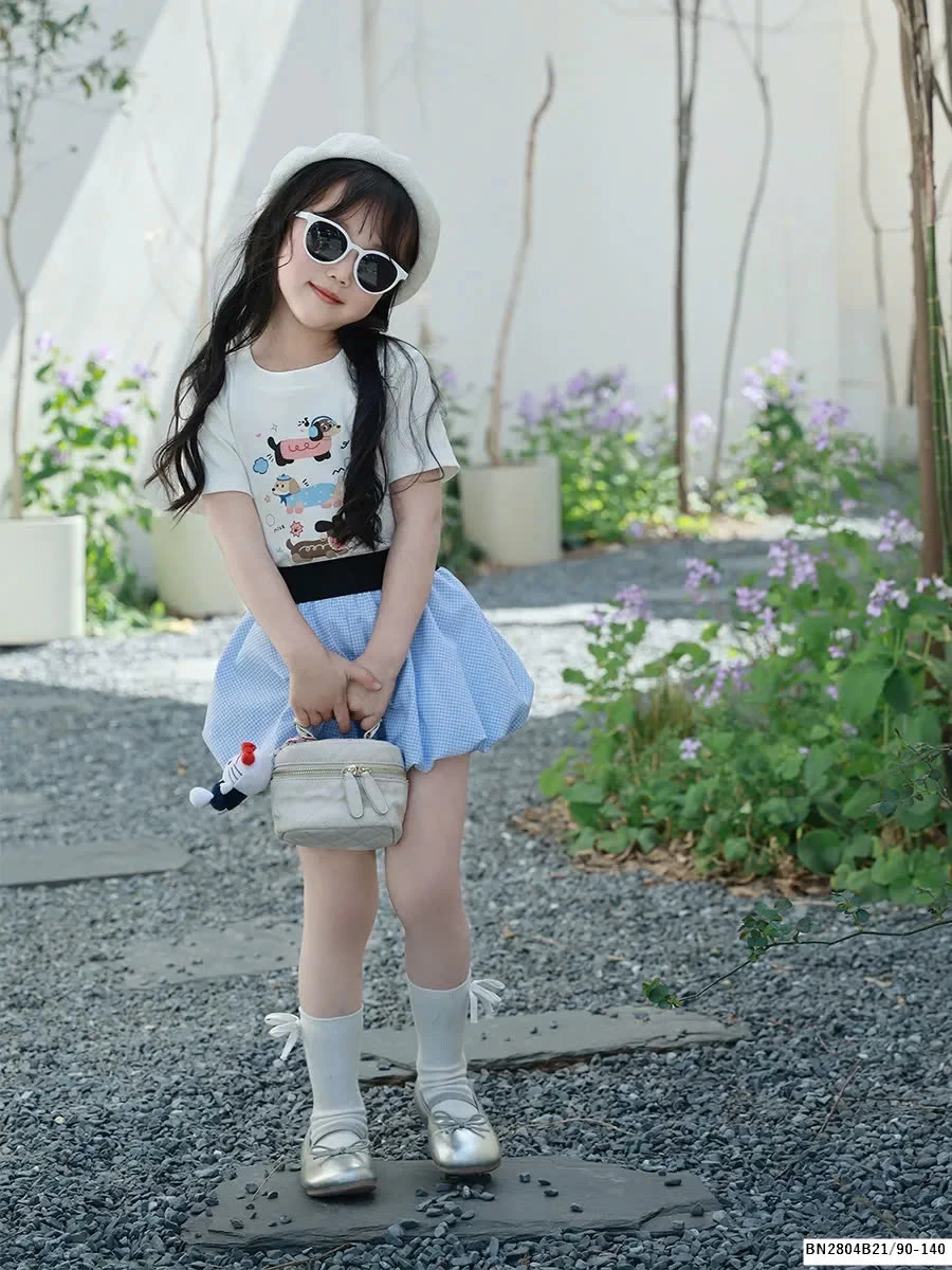 SET ÁO THUN MIX QUẦN BÍ XANH MẸ BÉ