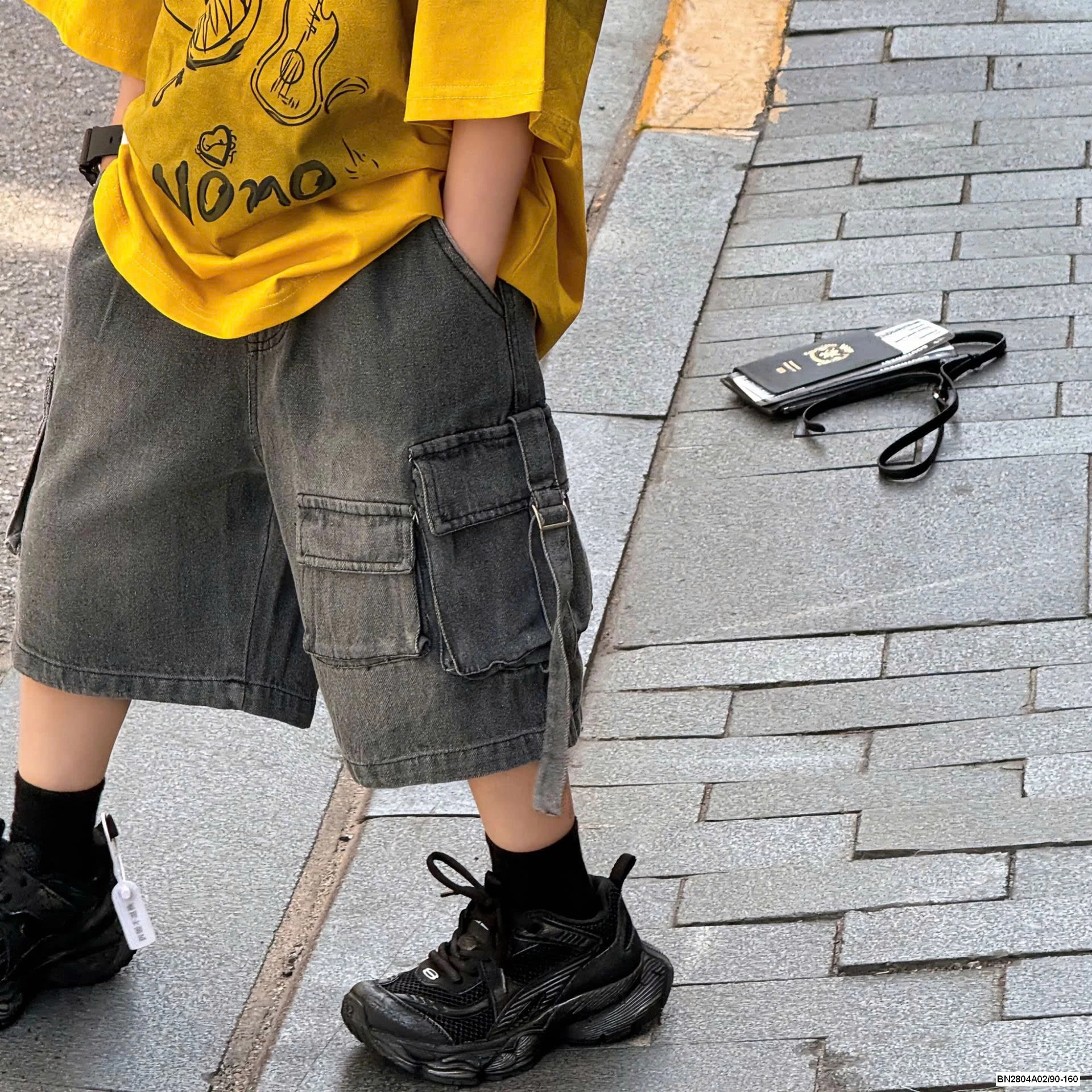 ÁO VÀNG LOANG MIX SHORT TÚI HỘP