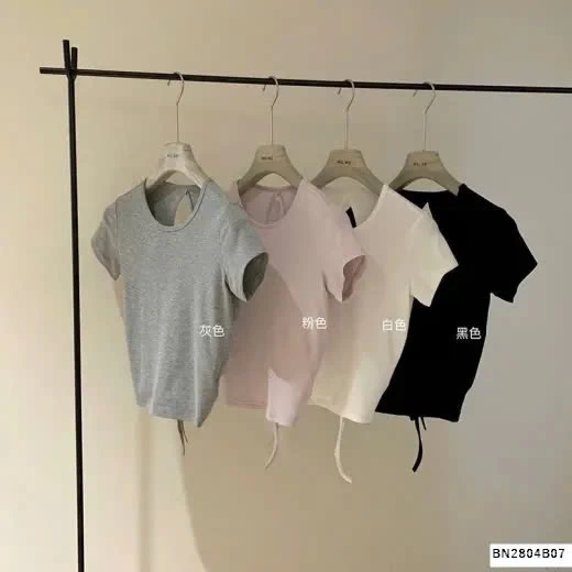 ÁO PHÔNG HỞ LƯNG RÚT EO WG.WE