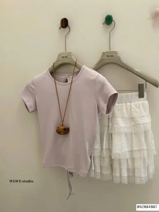 ÁO PHÔNG HỞ LƯNG RÚT EO WG.WE