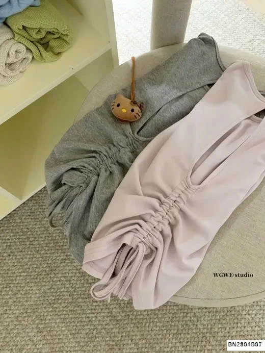 ÁO PHÔNG HỞ LƯNG RÚT EO WG.WE