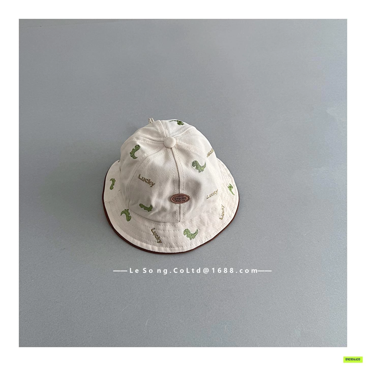 MŨ BÈO THÊU KHỦNG LONG