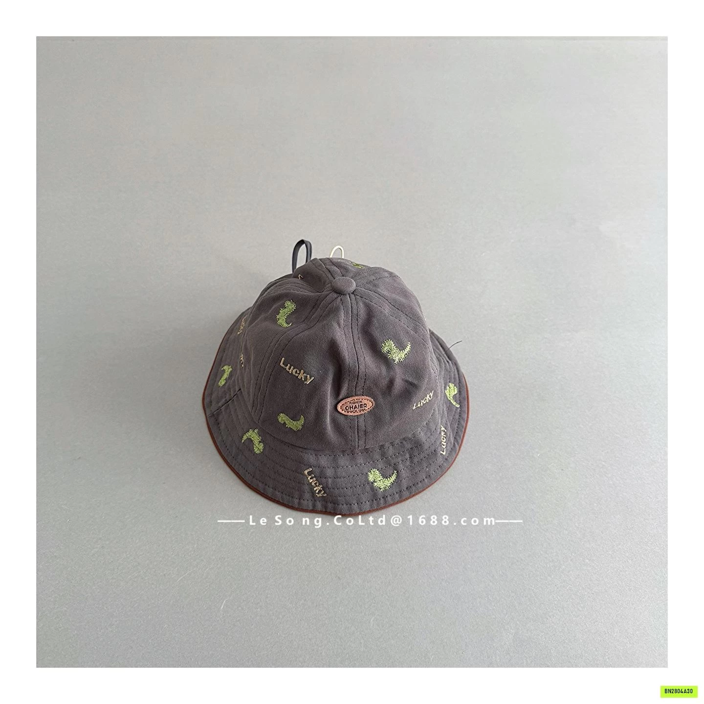 MŨ BÈO THÊU KHỦNG LONG