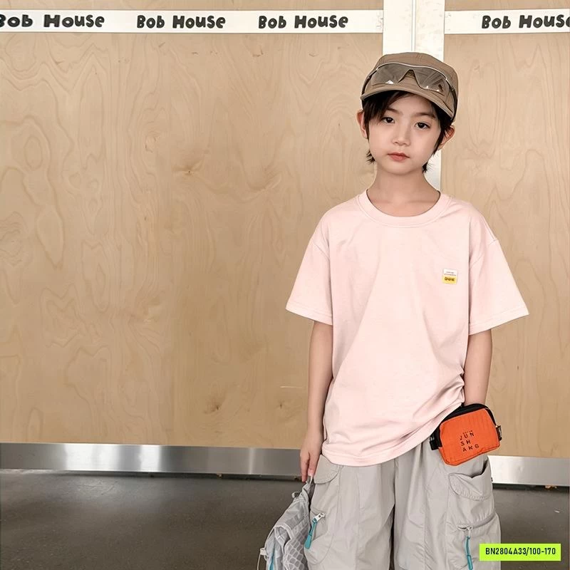 ÁO THUN CỔ TRÒN BASIC 26B040 AMBB