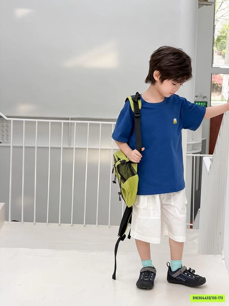 ÁO THUN CỔ TRÒN BASIC 26B040 AMBB