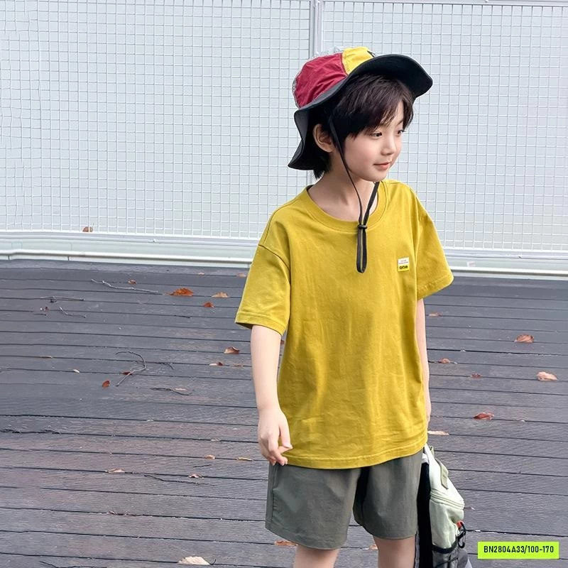 ÁO THUN CỔ TRÒN BASIC 26B040 AMBB