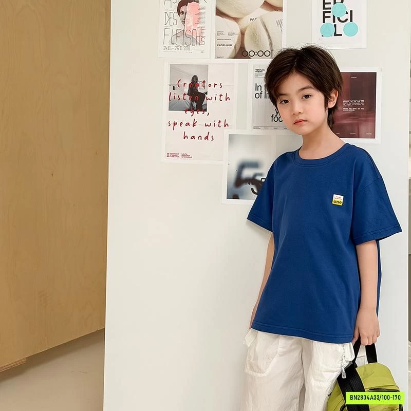 ÁO THUN CỔ TRÒN BASIC 26B040 AMBB