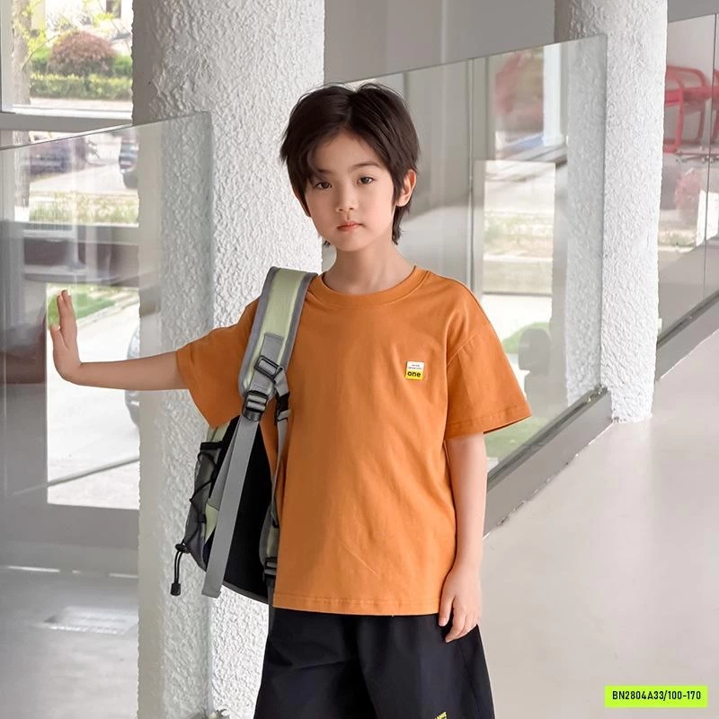 ÁO THUN CỔ TRÒN BASIC 26B040 AMBB