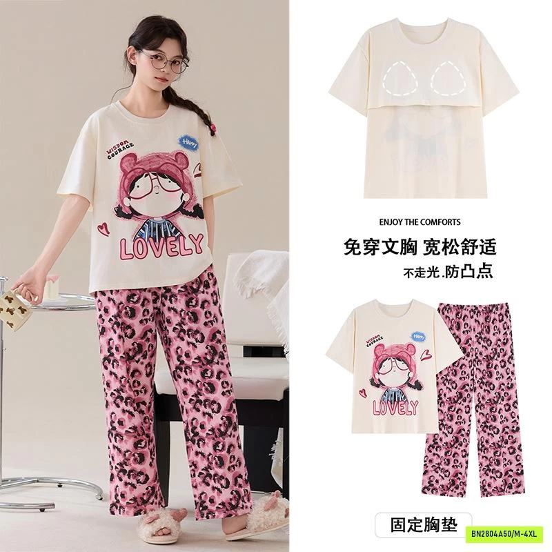 BỘ MẶC NHÀ HOẠT HÌNH QUẦN DÀI CAO CẤP