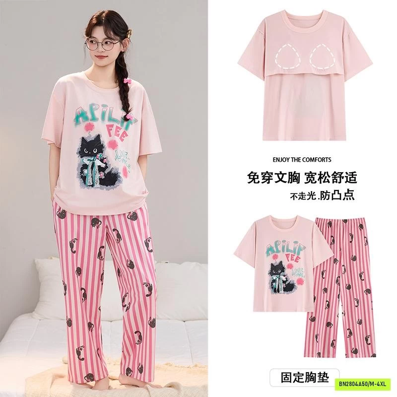 BỘ MẶC NHÀ HOẠT HÌNH QUẦN DÀI CAO CẤP