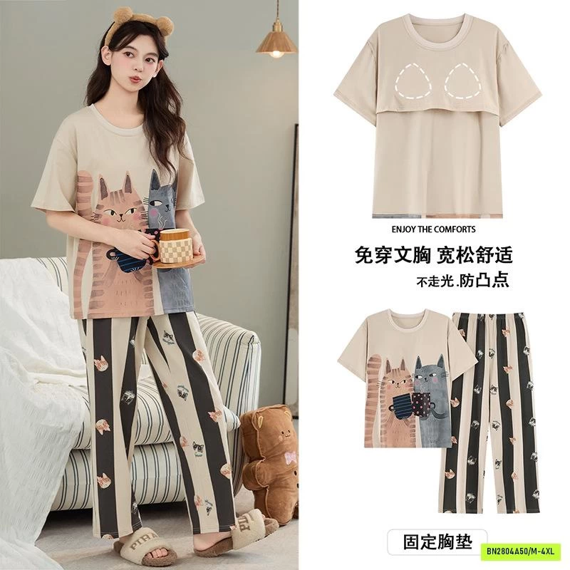 BỘ MẶC NHÀ HOẠT HÌNH QUẦN DÀI CAO CẤP