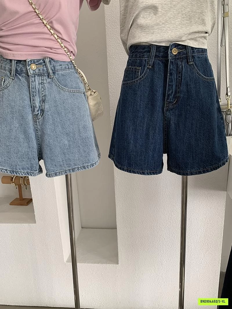 SHORT JEANS CẠP CAO