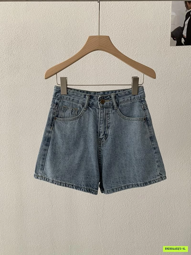 SHORT JEANS CẠP CAO