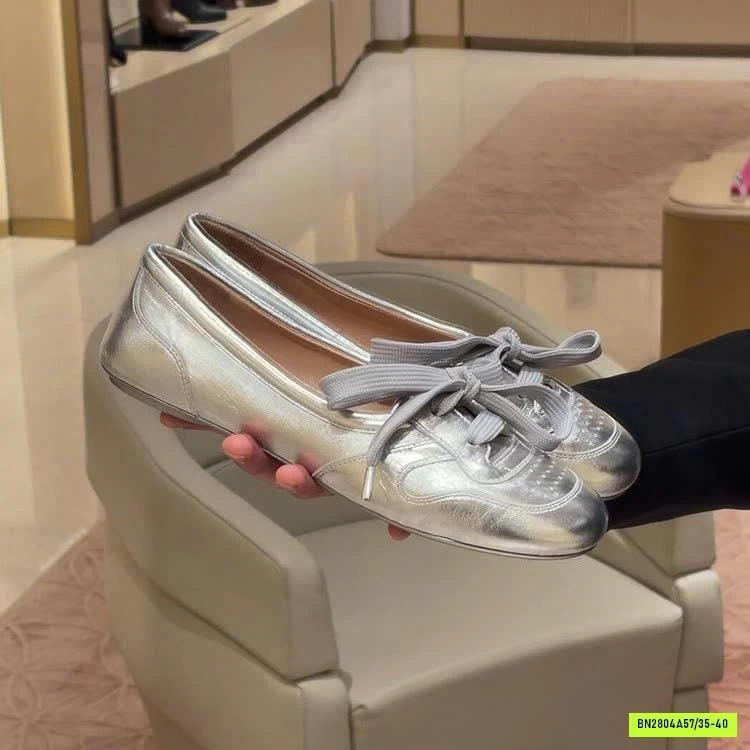 GIÀY BỆT MŨI TRÒN BUỘC DÂY