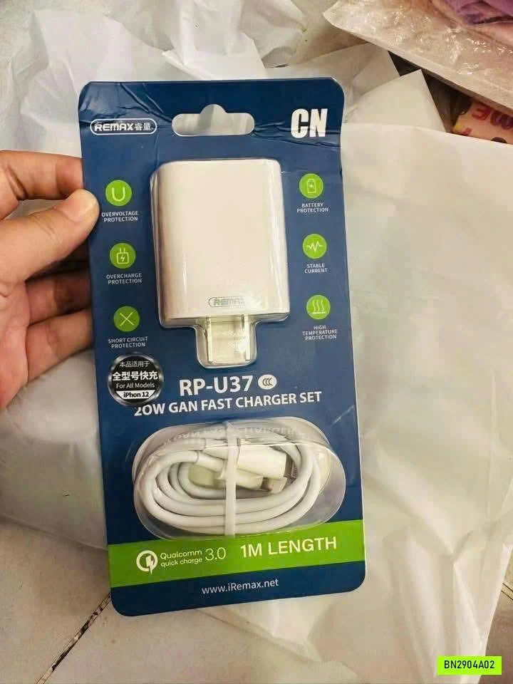 BỘ SẠC NHANH REMAX-RP-U37