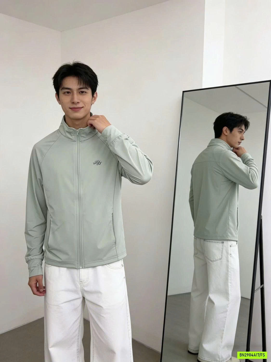 ÁO CHỐNG NẮNG CỔ ĐỨNG NAM