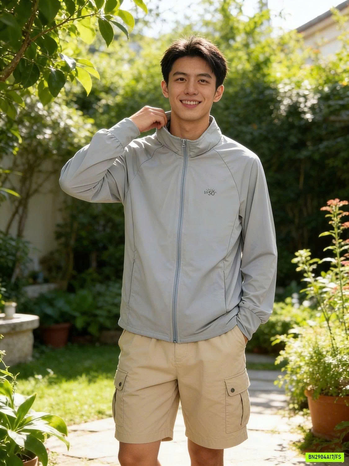 ÁO CHỐNG NẮNG CỔ ĐỨNG NAM